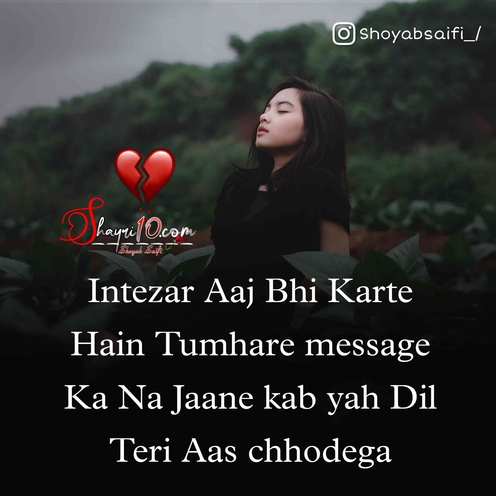Heart Tuching 2 line Shayari hindi, Best Sad Shayari girls